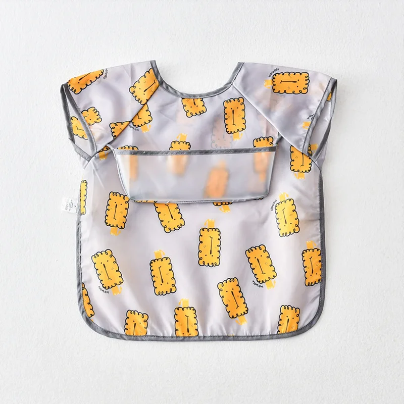 Cute Baby Bibs Waterproof Apron New Cartoon Sleeveless Washcloth Feeding Bib Soft Burp Cloth For Toddler Boys Girls Bandana Bibs