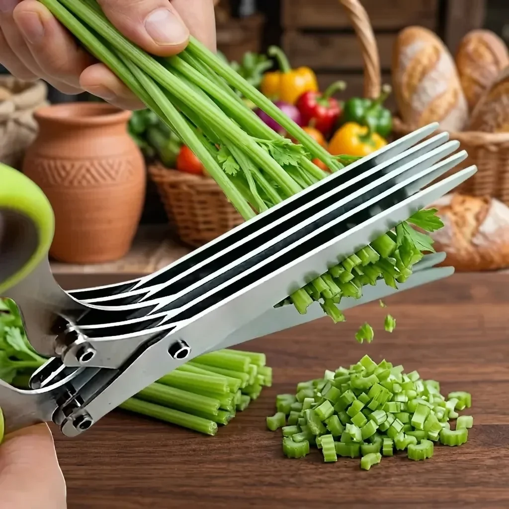Многолезвийные ножницы для тра – обзор и цена Herb Scissors 5 Blade