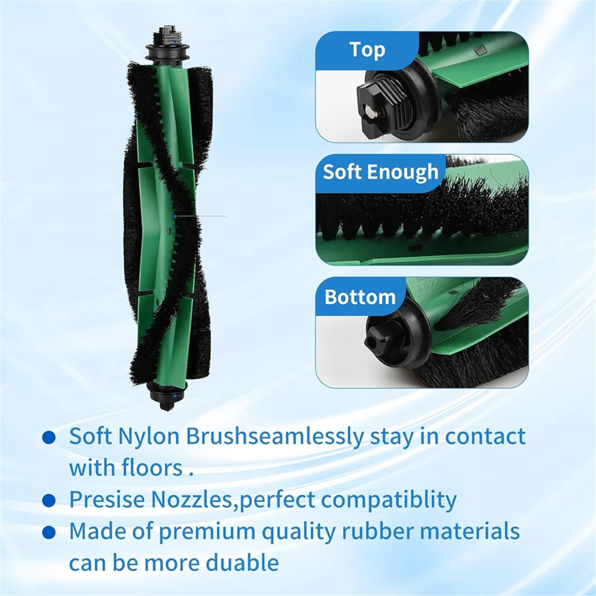 สําหรับ IRobot Roomba Essential Series Q0120 Y0140 Y0110 Q011 เครื่องดูดฝุ่น Mian แปรงด้านข้าง HEPA FILTER Mop ผ้าอะไหล่