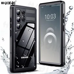 Case Waterproof For Samsung Galaxy S25 Ultra S25 Plus S24 S23 Magsafe Snow Dust Shock Proof 360° Underwater IP68 Certified Cover