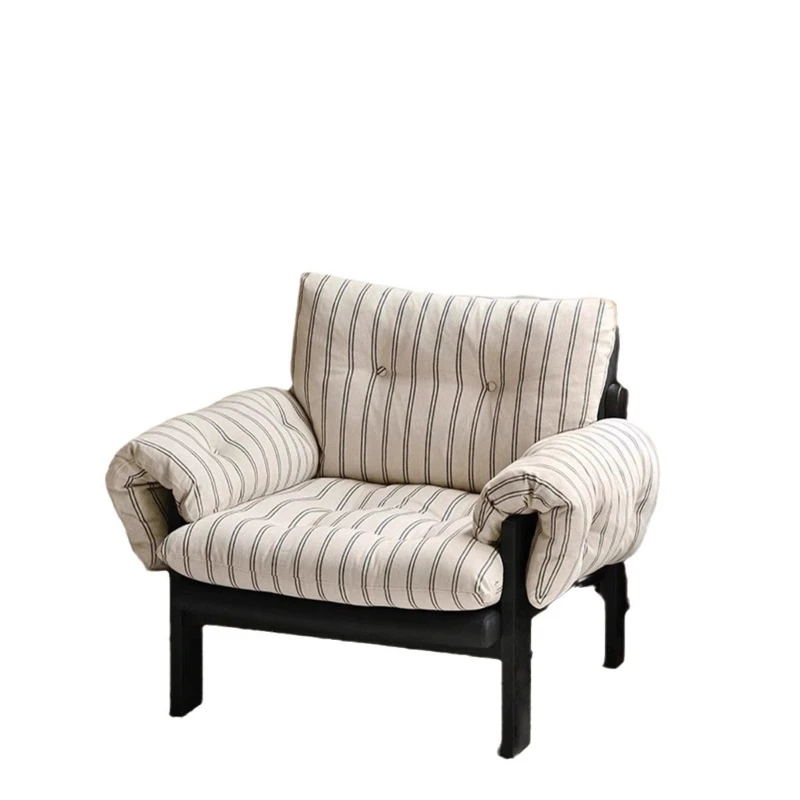 

Striped lazy sofa