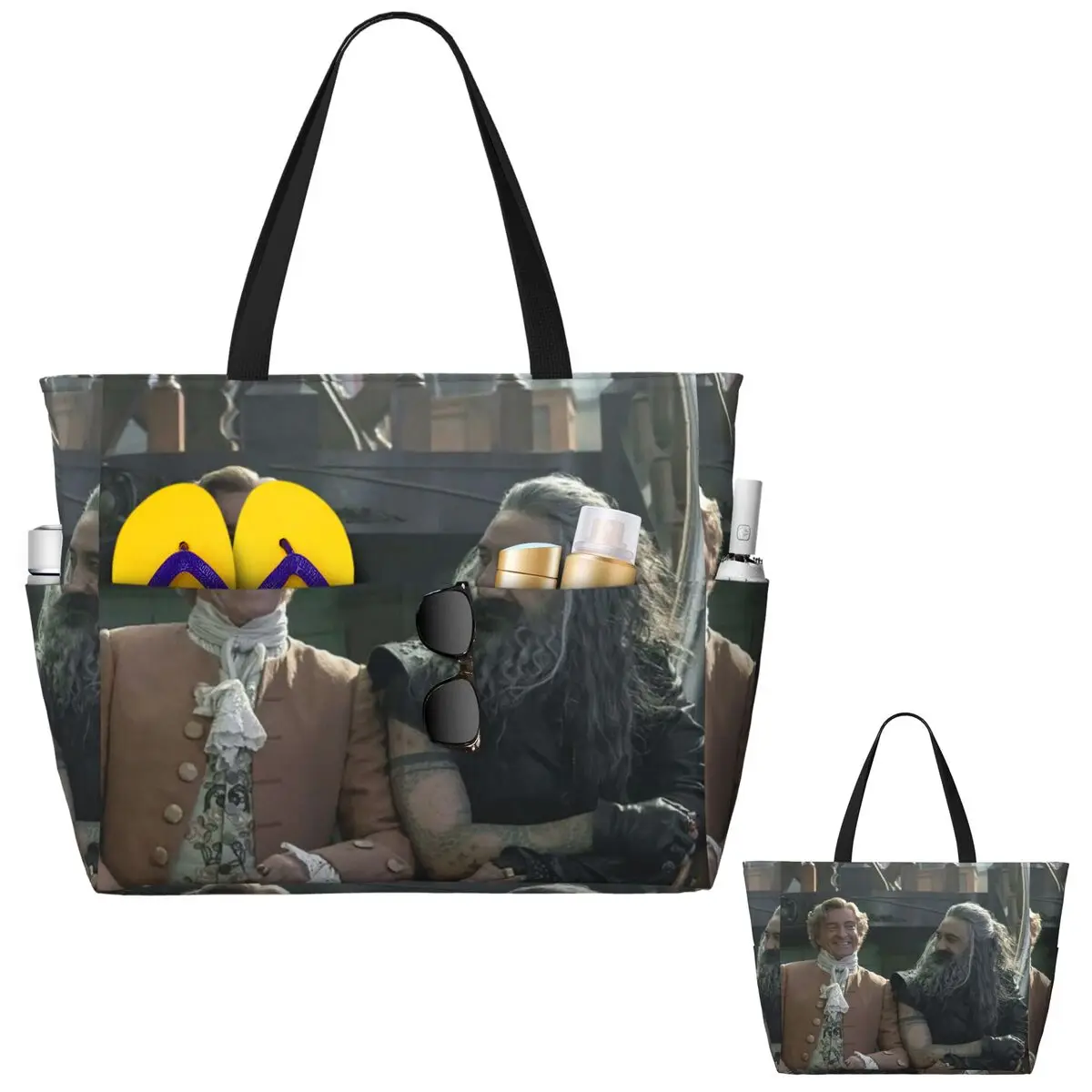 Blackbonnet nossa bandeira significa morte cavalheira blackbeard stede bonnet praia sacola duffle grande sacola feminina bolsa de viagem