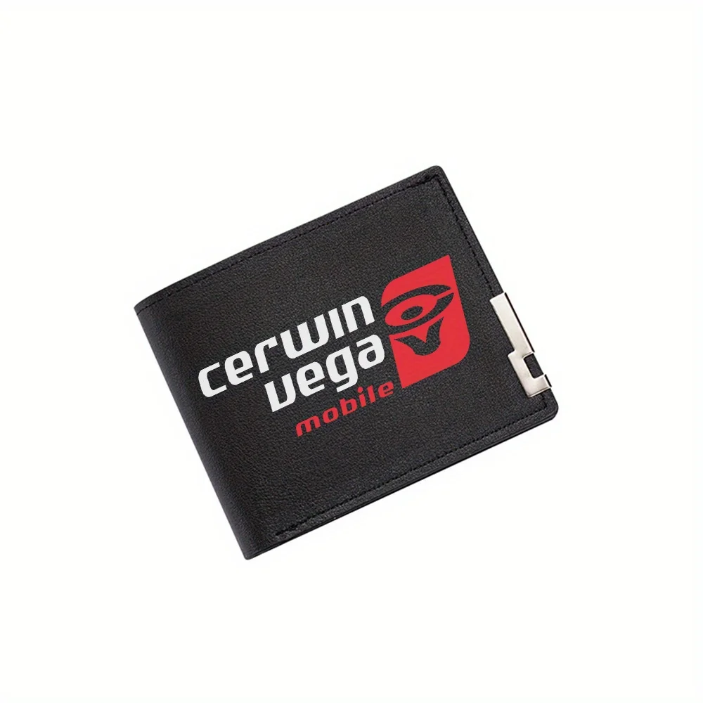 Cerwin Vega logo design mobile Men's Wallet Printing Design Simple Modern Stylish Business Father's Boyfriend's Christmas Lover'