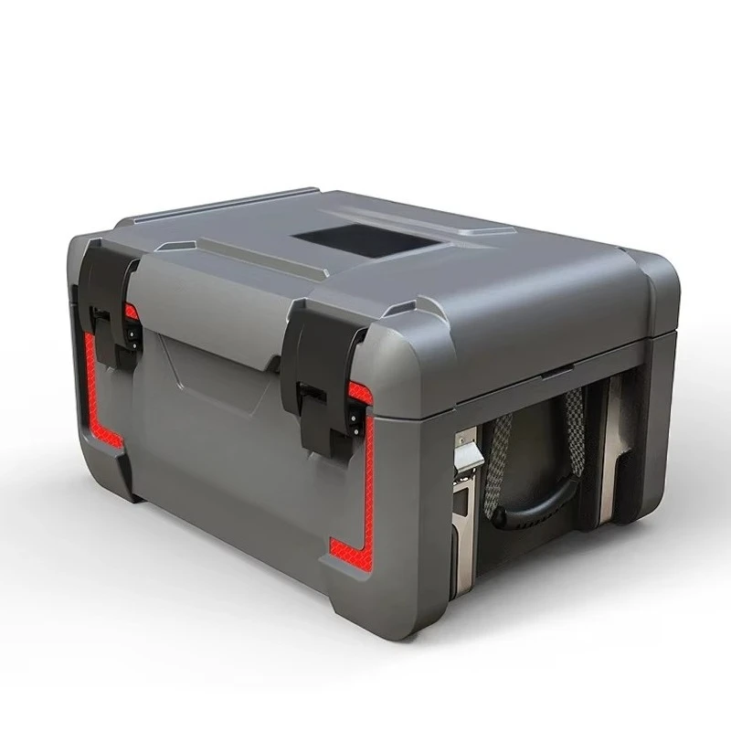 Factory Custom 50L Hard Waterproof Portable Toolbox Set with Comfortable Handle Strict Quality Standards