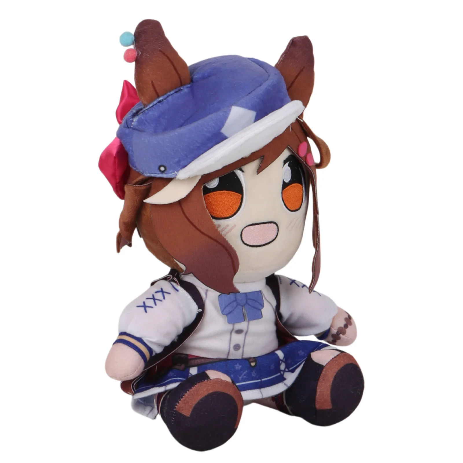 Kawaii Uma Musume Plush Toy Anime Pretty Derby Character Matikanetannhauser Toys Mambo Hakimi Doll Birthday Xmas Gift