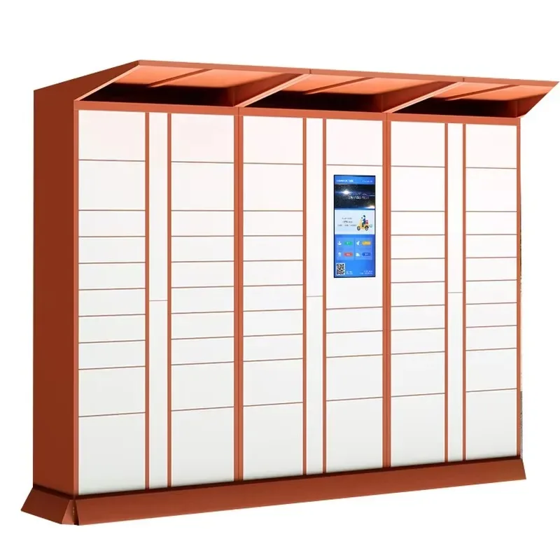 Outdoor Parcel Delivery Cabinet 24 Hour Self Service Express Locker Last Mile