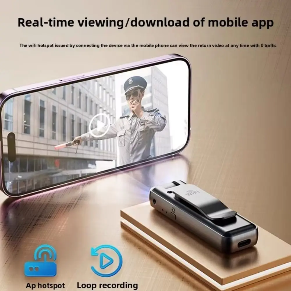 HD 1080P كاميرا صغيرة للجسم محمولة صغيرة مسجل فيديو رقمي BodyCam الأشعة تحت الحمراء للرؤية الليلية كاميرا فيديو مصغرة مع بطاقة TF