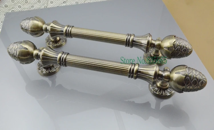 400MM European Zinc Alloy Bronze Pulls Handle Villa Archaize Outdoor Wooden Door Sliding Glass Door Furniture Steel Door Handle