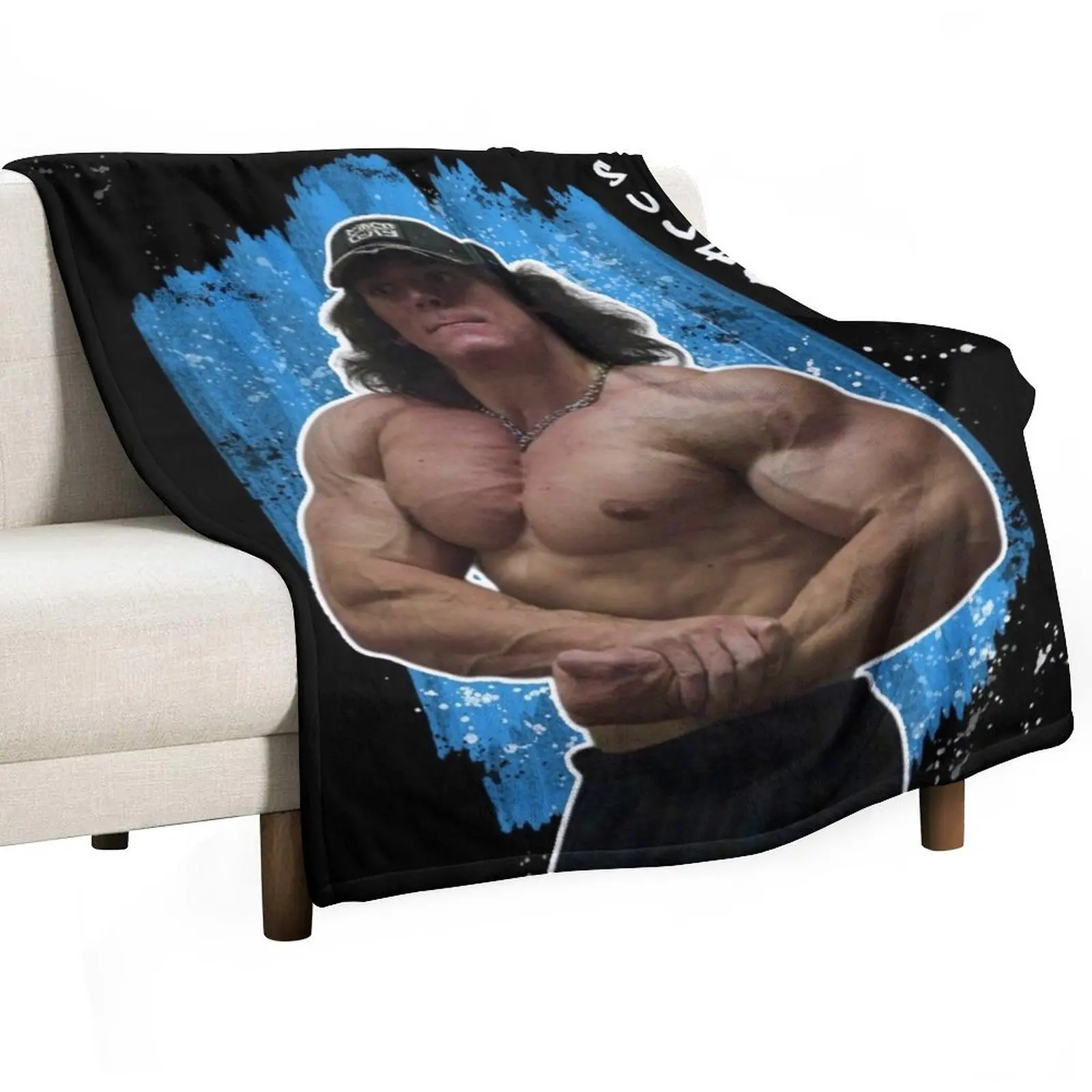 

Sam Sulek Aesthetic Motivation Throw Blanket Soft Soft Beds Hairys Luxury Brand Blankets