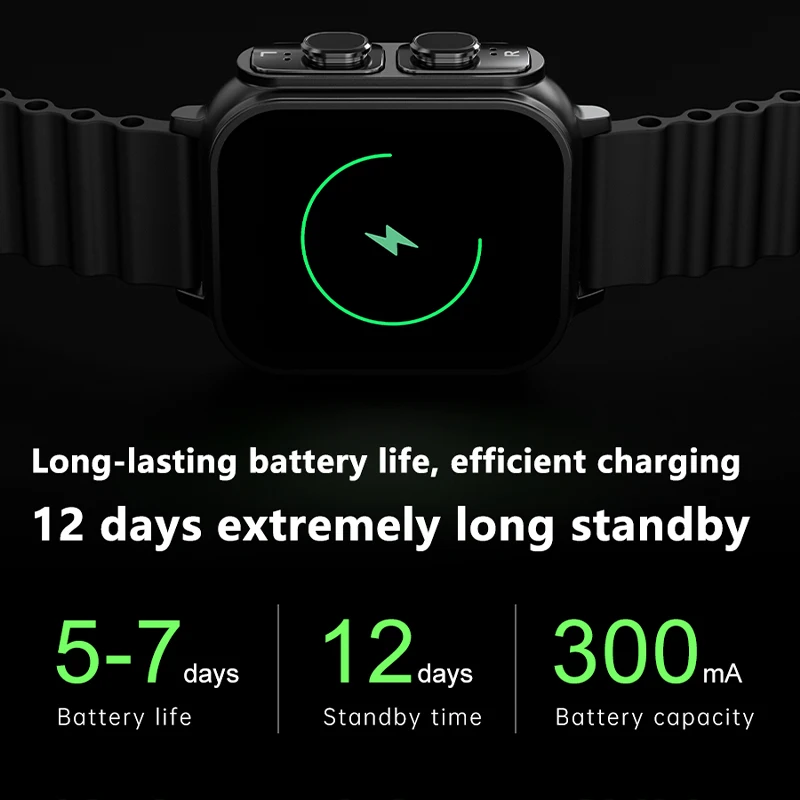 2023 Smart Watches for Men Women Smartwatch With Headphones Bluetooth Call Fitness Heart Rate Blood Pressure Monitor Smart Watch