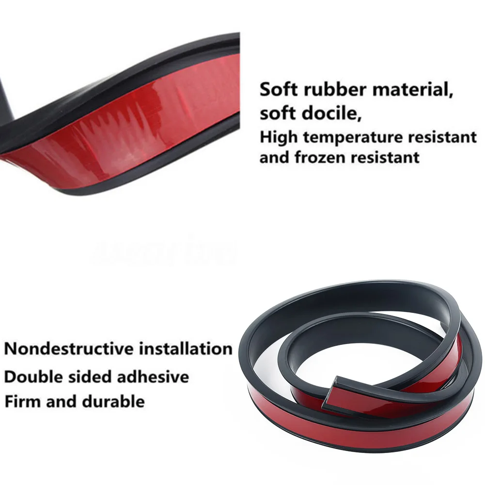 

1pc Anti-collision Strip Arch Accessories Exterior Flares Part Protection Replacement Rubber Trim High quality