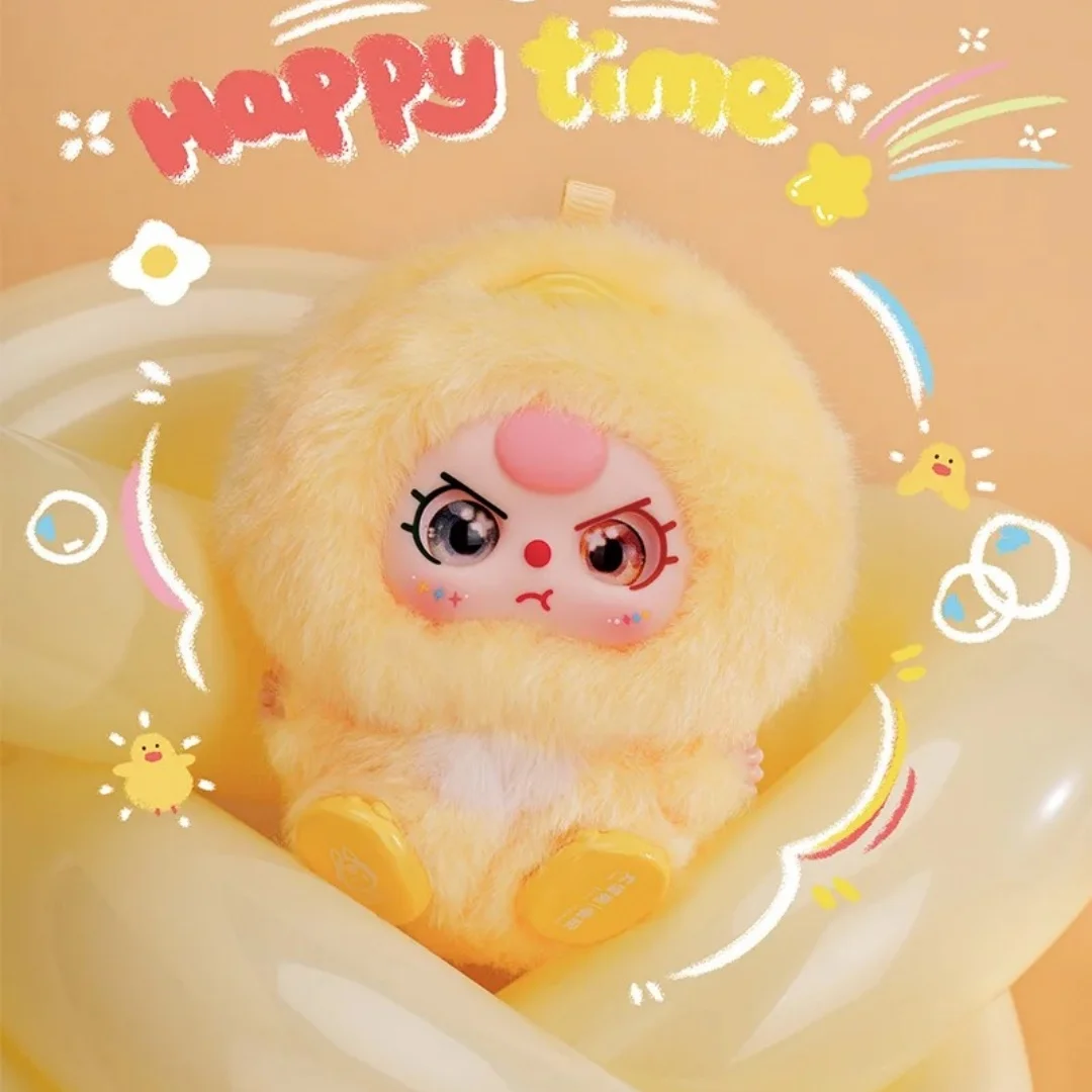 Genuine Baby Three New Mini Hug Series Vinyl Blind Box Plush Vinyl Doll Pendant Bag Decorations Kawaii Girl Gift In Stock