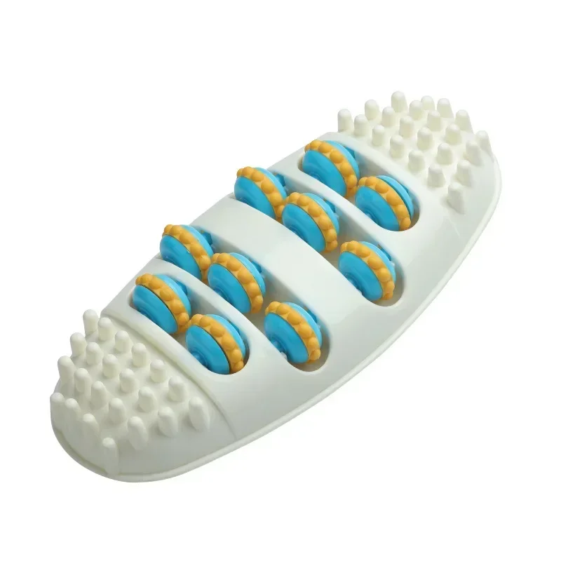 Foot Massager Roller Feet Acupressure Point Massage Plantar Fasciitis Pain Relief Relax Roller Trigger Point Reflexology Tool