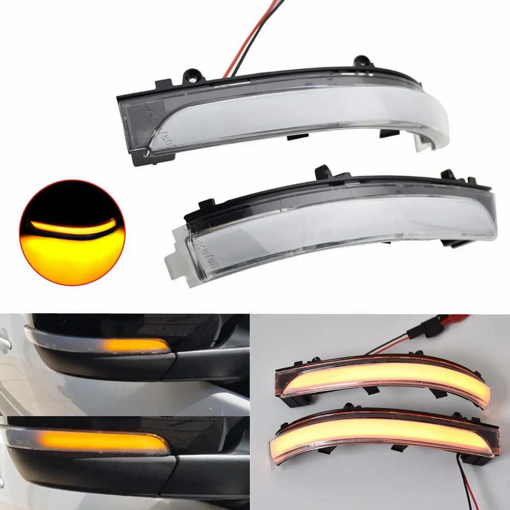 Dynamic Turn Signal Light Sequential Side Marker For VW Fox GOL G5 G6 G7 Polo Golf MK 4.5 Vento Saveiro Passat CrossFox SpaceFox