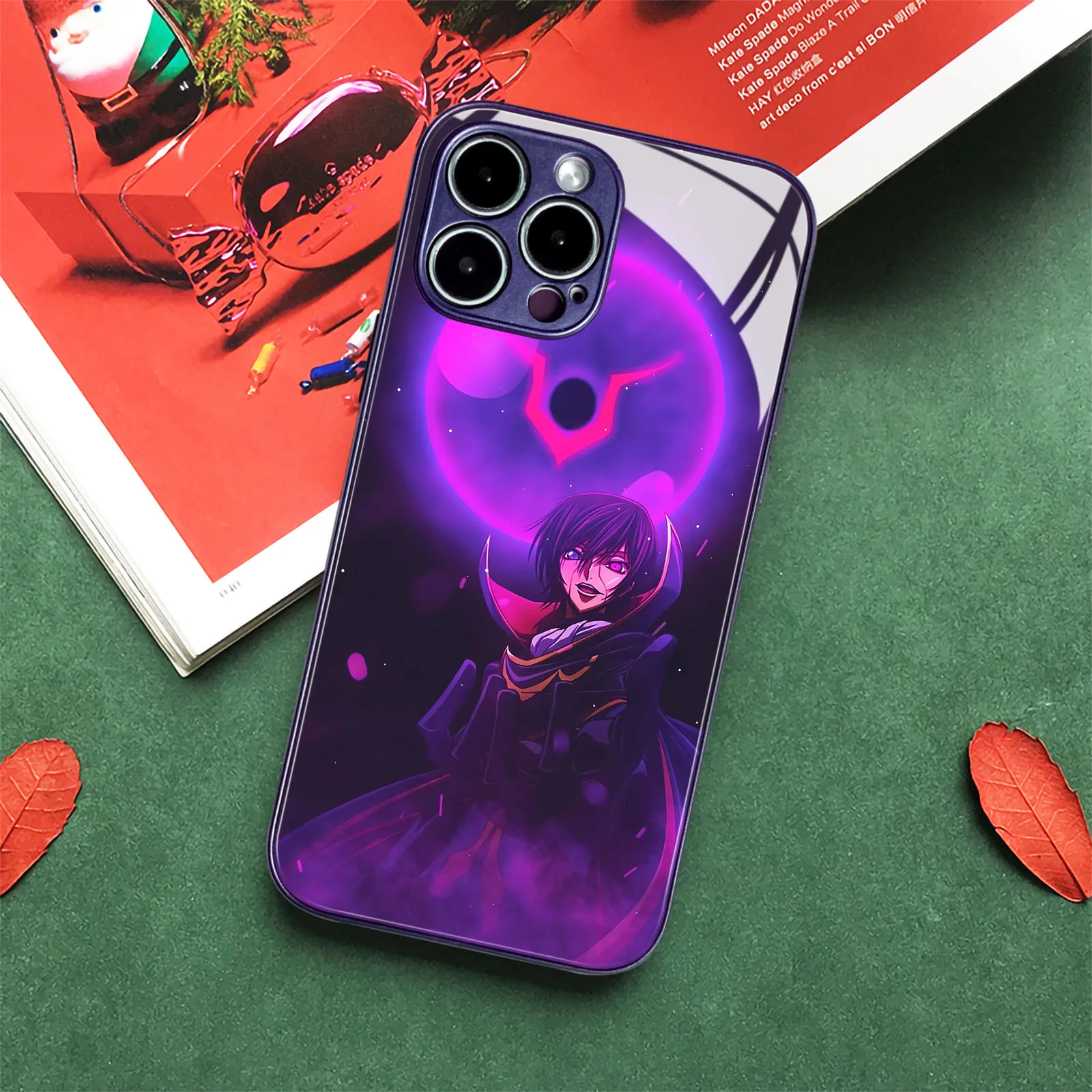 Lelouch Lamperouge Manga Tpu Silicone Glass Anime Phone Case for iPhone 7 8 14 15 16 Plus Xr Xs 12 13 Mini 11 14 15 16 Pro Max