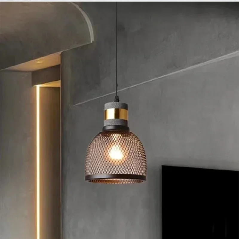 American Style Rural Retro Industrial Chandelier Loft Coffee Shop Restaurant Bedroom LED Pendant Lamp Bar Decor Lighting Fixture