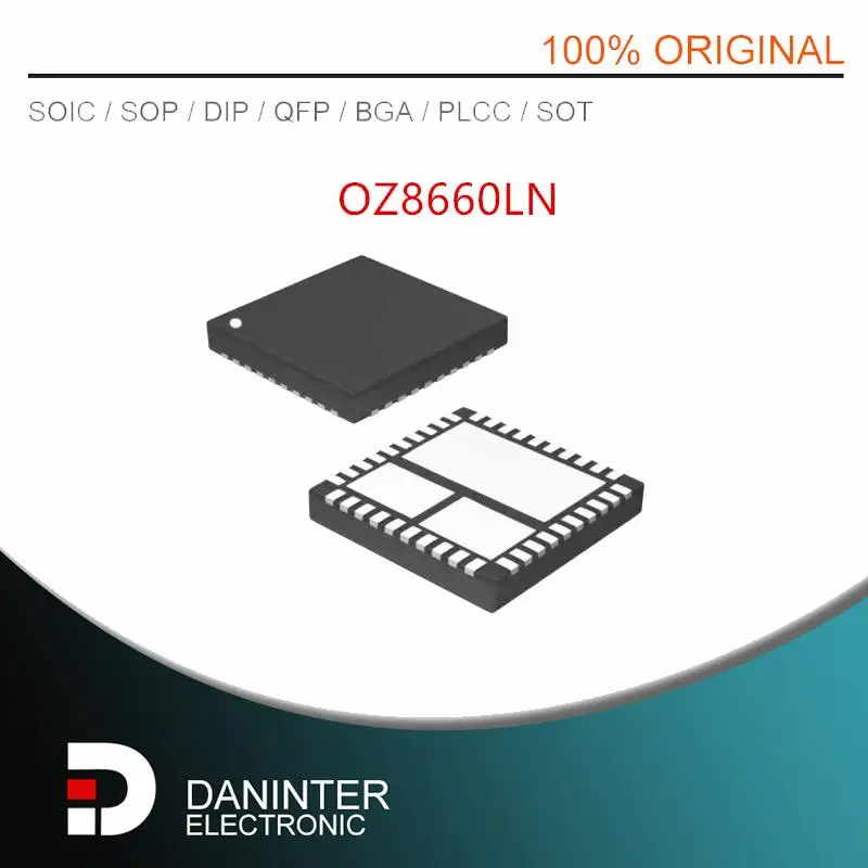 10 PÇS/LOTE Novo OZ8660LN 8660LN OZ8660LN-B5-1-TR OZ8660 QFN-40