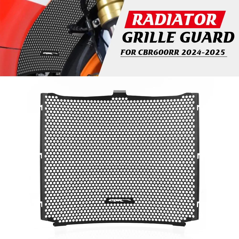 

For Honda CBR600RR 2024-2025 Motorcycle Accessories Radiator Grille Guard Protector Cooler Cover Protection CBR600 RR CBR 600 RR