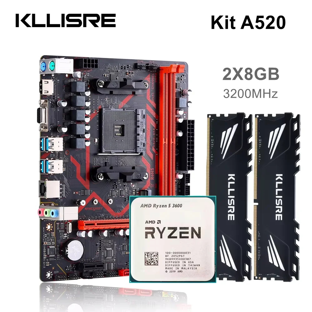Ryzen 5 3600 Computer Build with Kllisre A520 Kit – My Real-World