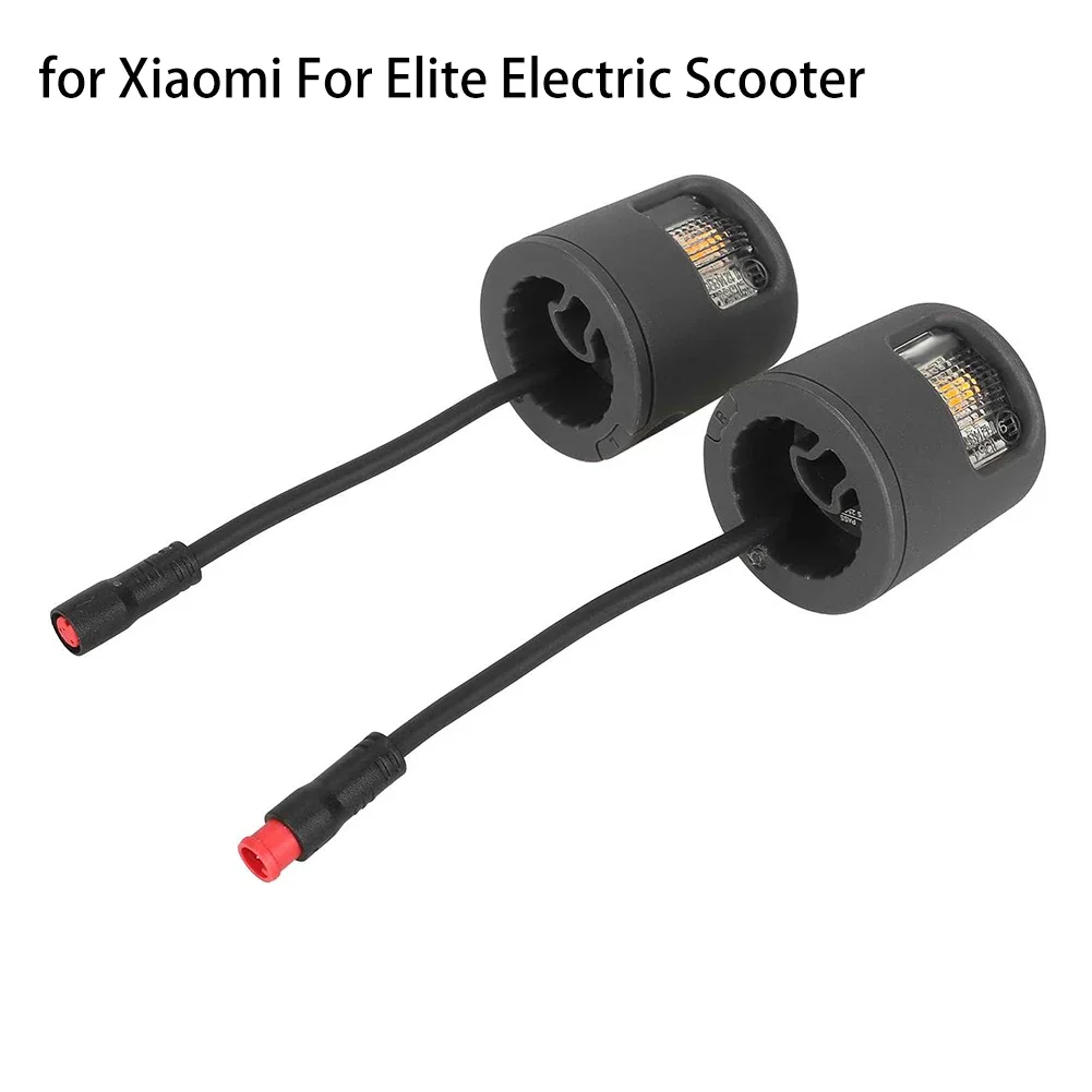 

1 пара указателей поворота для электрического скутера для Xiaomi для Elite, сменная лампа указателя поворота, аксессуары для электрического скутера
