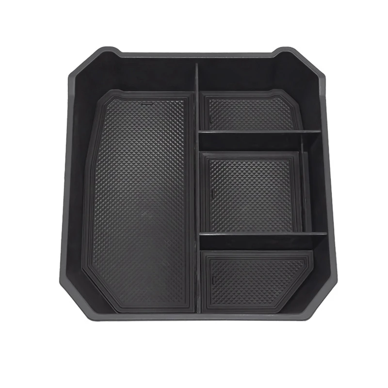 Center Console Organizer Tray For Tesla Cybertruck 2024 Armrest Compartment Storage Box Interior Accessories