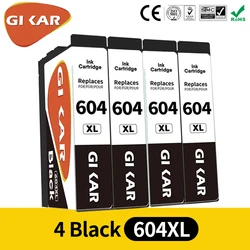 GIKAR-cartuchos de tinta negros para impresora Epson, para Epson XP-2200 604, 2205, 3200, 3205, 4200, WF-2910, 4205, 2935, 2930, DWF, 2950