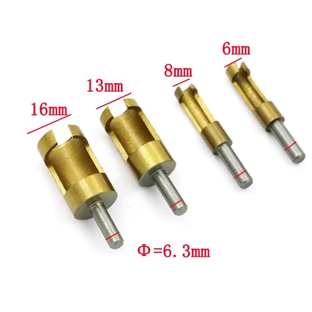 

Saw Cutter Wood Tool Step Drill Bit for Metal and Woodworking Bit for DIY Wood Crafting Projects