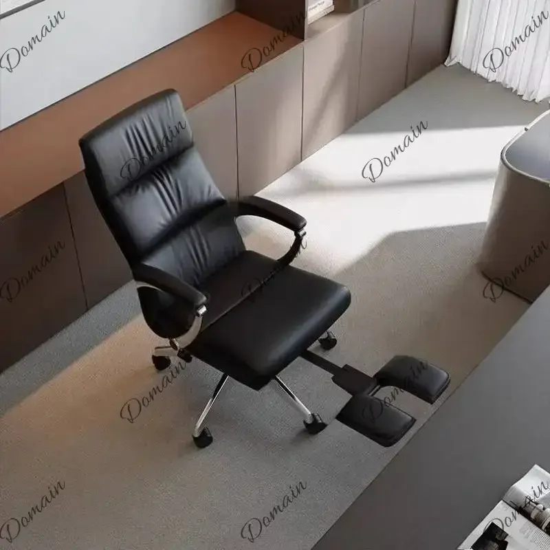 XY Office Chairs Designer Accessories Office Chair Adjustable Lift Comfy Swivel Computer Chair Leather High Back Modern Accent