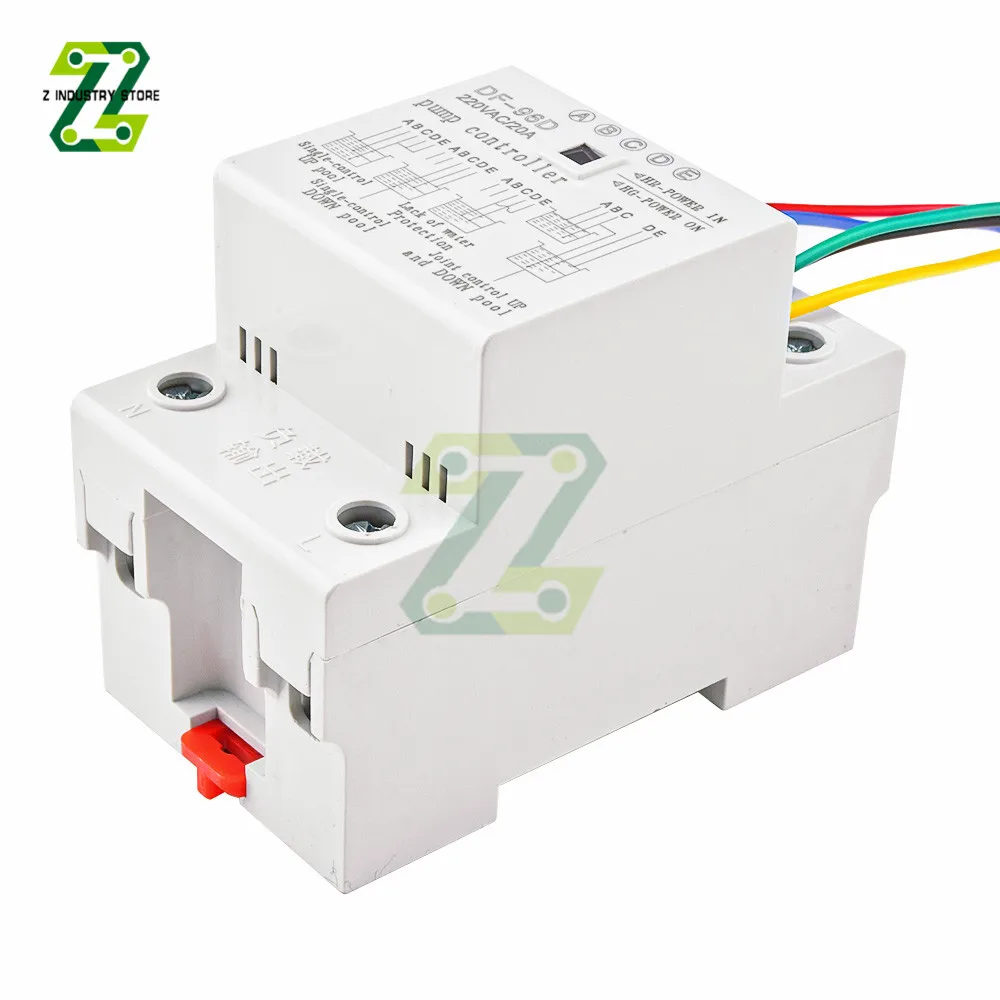 DF-96DK Automatic Water Level Controller Switch 10A 220V Tank Liquid Level Detection Sensor Water Pump Controller Control