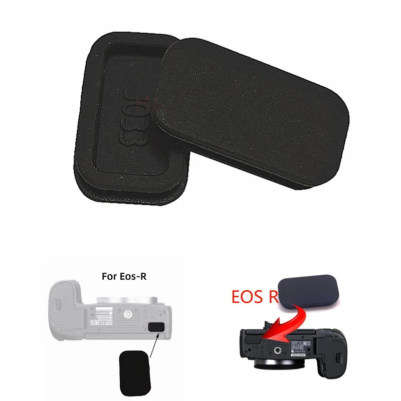 New For Can&n EOS R EOSR Connector Bottom Small Plug Rubber Cover Lid Door Digita Camera Replacement Part