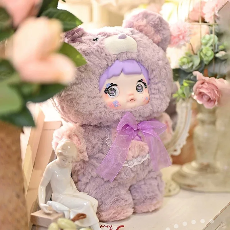 Nommi Echte Hoge 35 cm Leuke Karakter Goede Nacht Beer Pluche Figuur Speelgoed Model Guradian Wish Star Kamer Decoratie kinderen Gift