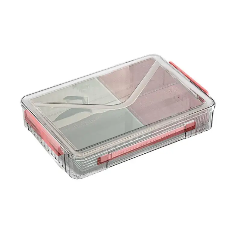 

Transparent File Storage Box Document Protector File Box Portable File Document Magazines Organizer With Lid And Handle For