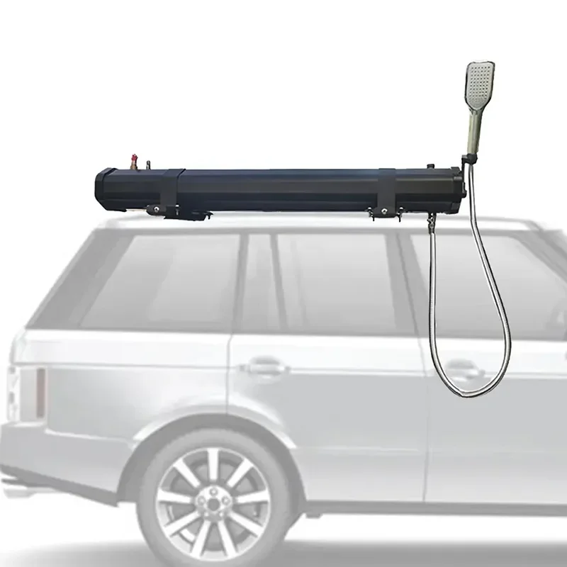 30L large capacity car mounted solar shower outdoor off-road car mounted road shower camping