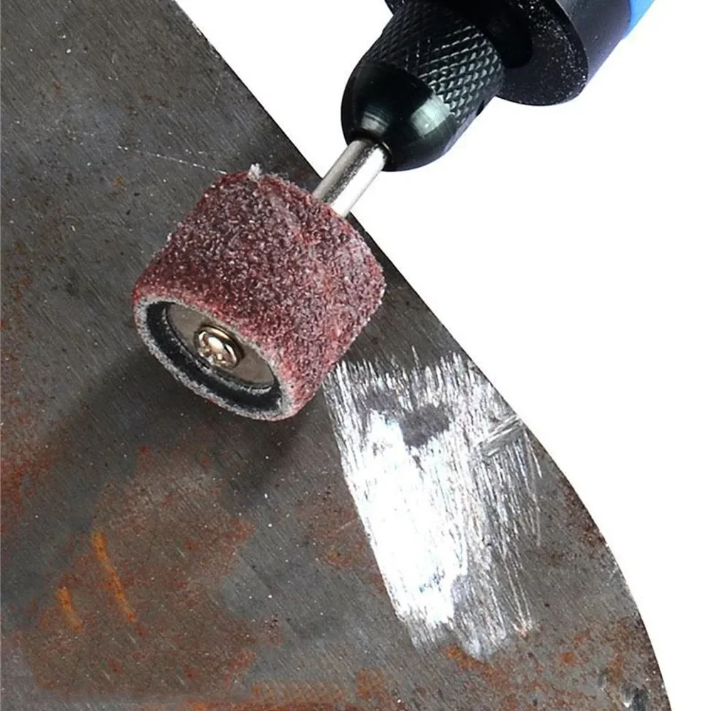 Set Sanding drum for Rotary Tools 51 Pcs Sleeves Polishing Sander Mandrels Shank Cylinder Accessories Maintenance