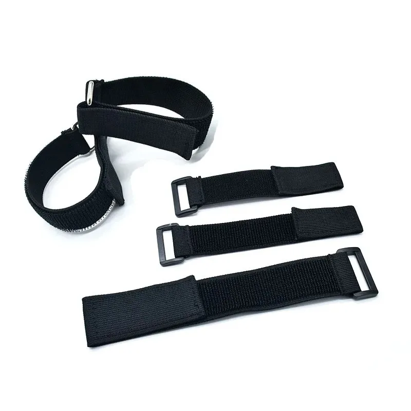 Customizable Highly Elastic Reverse Buckle Nylon Elastic Band Hook Loop Cable Ties липучки Straps Sticky Fastener Tape 벨크로