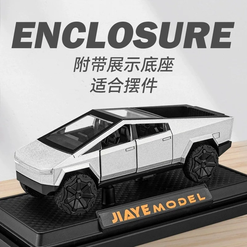 

Литая под давлением модель масштаба 1:36, модель пикапа Te-Sla, съемная модель автомобиля из сплава для мальчиков, игрушечный автомобиль, оптовая коробка,