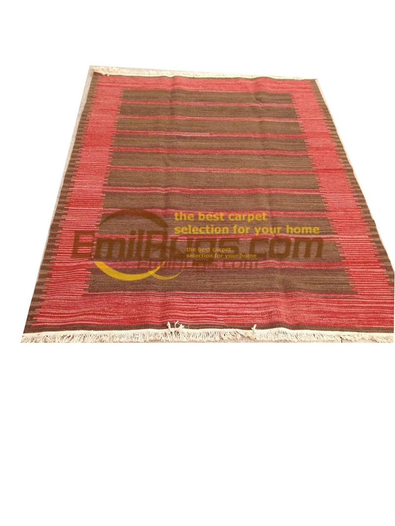 tapis kilim Wool Handmade Floor For Bedroom Square Turkish Natural