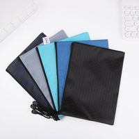 1PC A4 A5 B6 Document Bag Oxford Cloth Waterproof Zipper Bag Stationery Bag File Folders Information Bag Office School Supplies