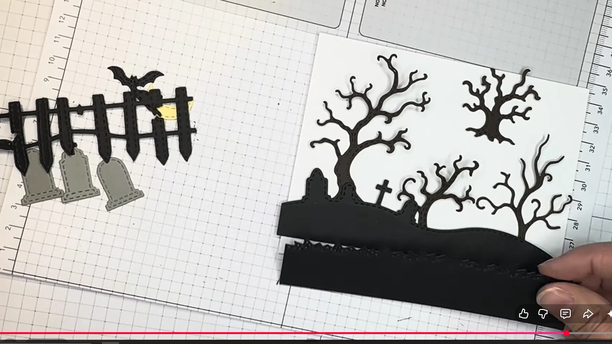 Spooky Scenic Dies Happy Hallo - Tap Die Set recension och pris