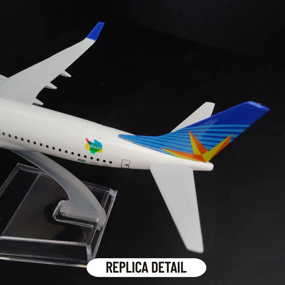 Scale 1:400 Metal Aircraft Replica Brazil Varig B737 Airlines Boeing Airbus Diecast Model Aviation Miniature Art Decor Boy Toy