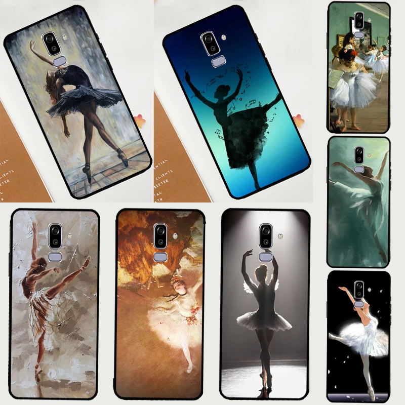 Ballet Ballerina Dancer For Samsung Galaxy J1 J3 J5 J7 A3 A5 2016 2017 J4 J6 J8 A7 A9 A6 A8 Plus 2018 Phone Case