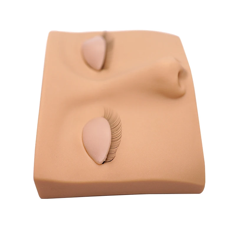 Tête de Mannequin pour Extension de cils, accessoires de maquillage avec yeux amovibles, faux cils, greffage, modèle de formation