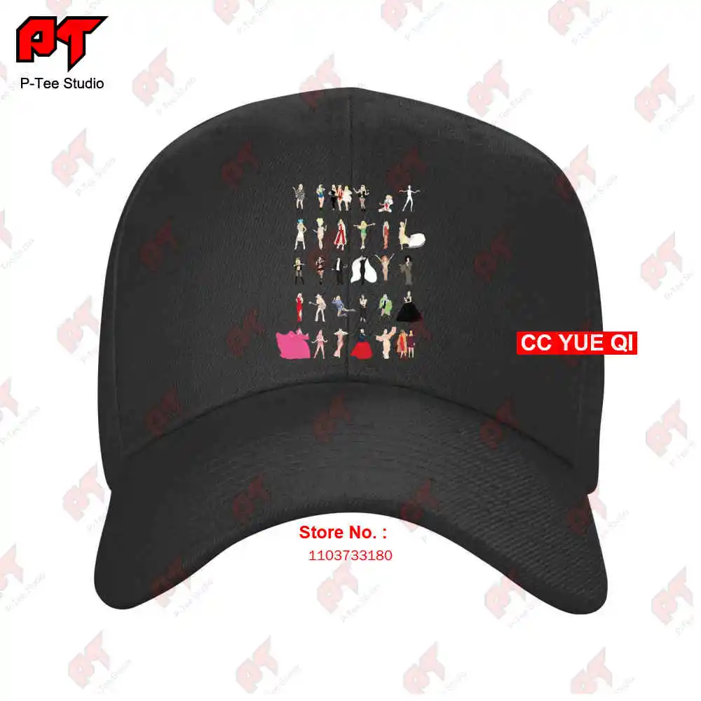 Lady Gaga Icon Pop Minimalist Monster Chromatica Feminist Lgbt Icon Baseball Caps Truck Cap CUES