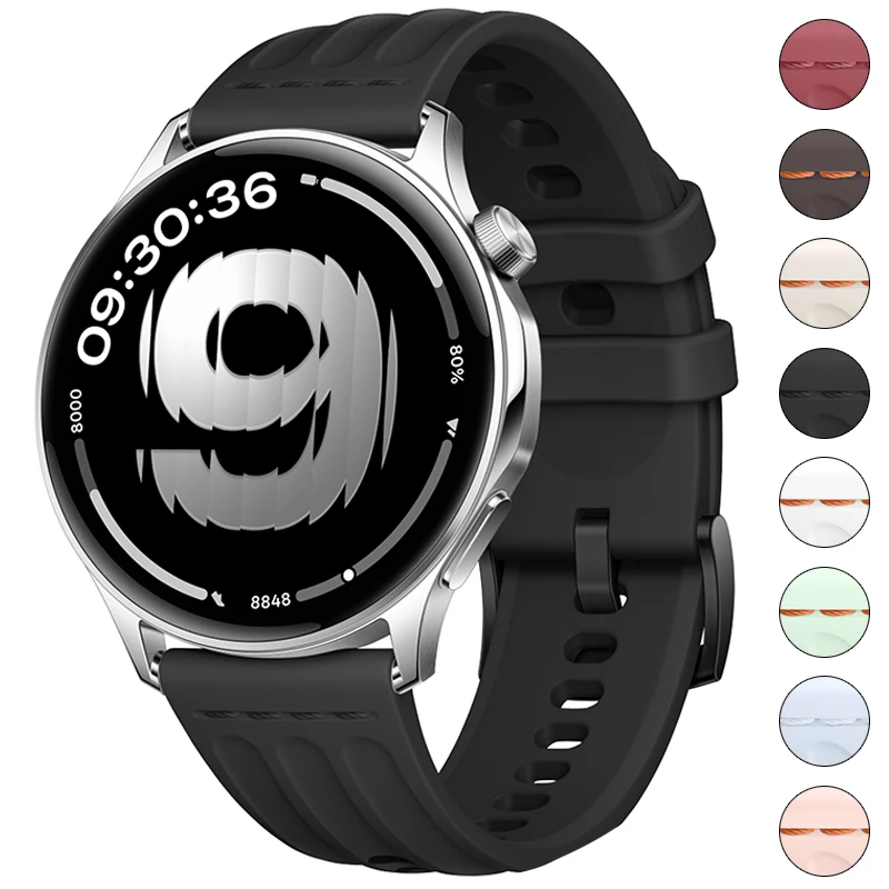 Offizielles Silikonarmband für Oppo Watch S X X2 Mini X3 Ersatzarmband für OnePlus Watch 2 3 2R 4Pro 46mm Band Correa