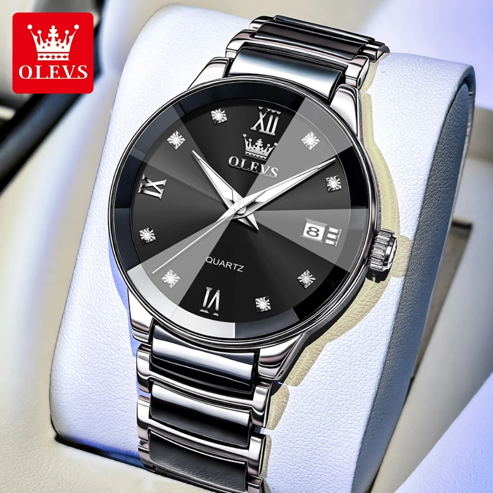 Men'S Fashion Luxury Brands - Montres OLEVS 7114 originales et authentiques