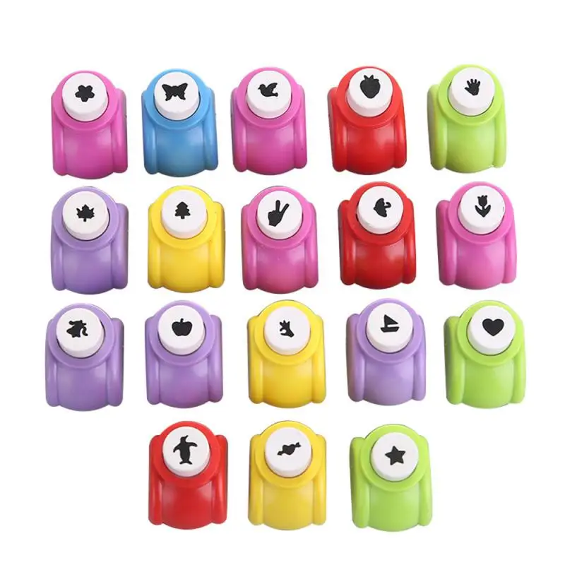 1Pcs Mini Scrapbook Punches Handmade Cutter Card Craft Calico Printing DIY Flower Paper Craft Punch Hole Puncher Shape