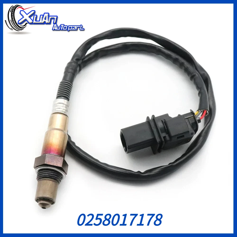 

0258017178 AIR FUEL RATIO Sensor O2 Oxygen Lambda Sensor For Audi A1 A3 A5 Q8 For Volkswagen AMAROK BEETLE Golf Passat Touran