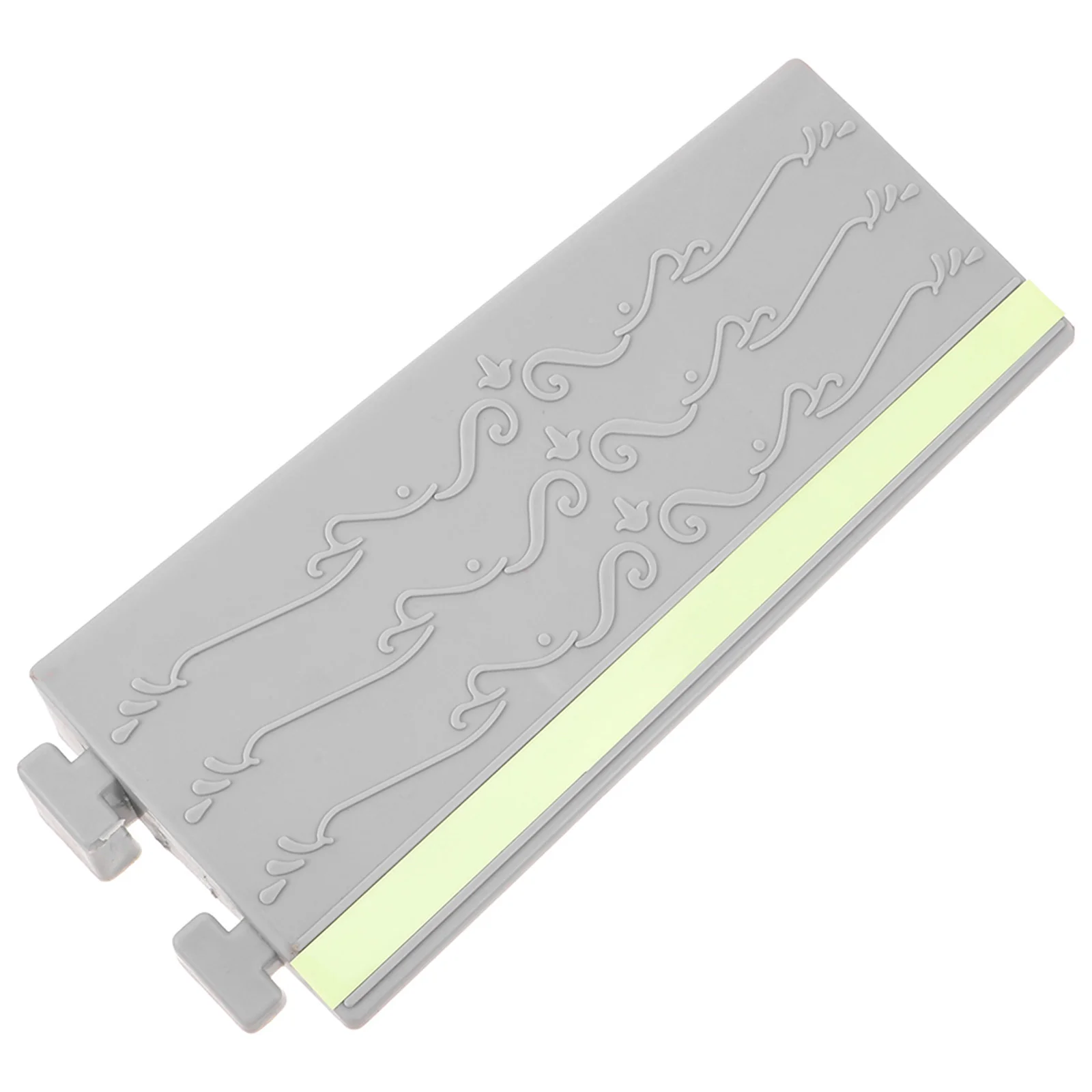 تسلق حصيرة 25x4.5 الأسود الفلورسنت المنحدر وسادة ل مكانس كهربائية للكنس فراغ الباب مدخل سلالم عتبة المنزل البلاستيك المضادة للانزلاق #5