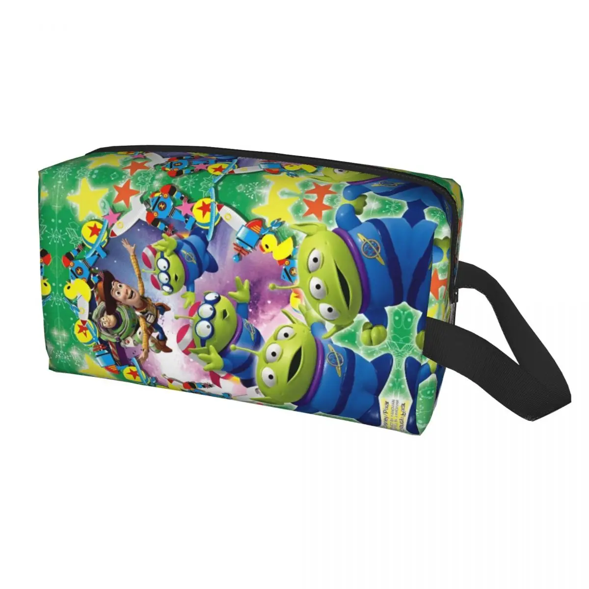 Toy Story Buzz Lightyear Woody Buds Makeup Bag For Makeups Fashion Portable Cosmetic Bags Bathroom For Girl Storage Organizers