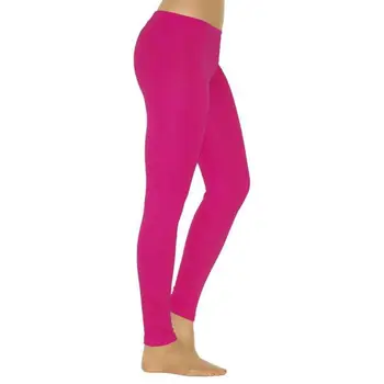 Milk Silk Leggings Women Solid Color Stretchy High Waist Slim Tights Autumn Winter Leggings Pencil Pants Trousers - Image 6